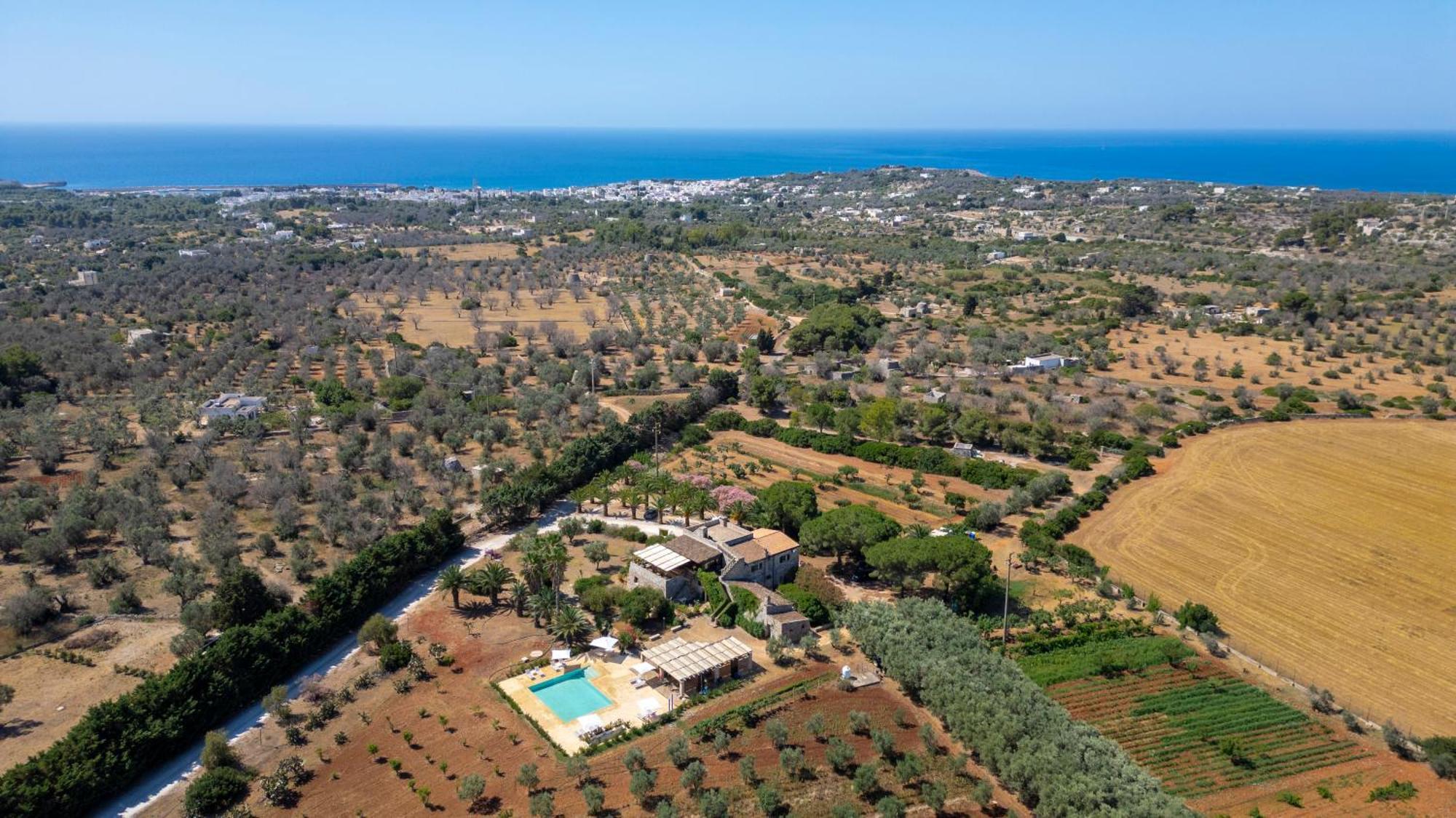 Masseria Serine Santa Maria di Leuca Exteriör bild